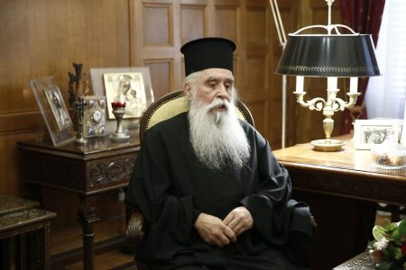 Αρχιεπίσκοπος Σινά Συμεών: «Η Ορθόδοξη Ανατολική Εκκλησία δεν μπορεί να μην ευαγγελίζεται πάντα την ειρήνη»