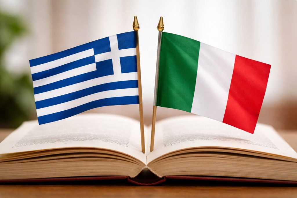 Γείτονες στον χάρτη, φίλοι στα γράμματα