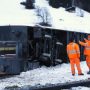 Ελβετία: Εκτροχιάστηκε τρένο, έπεσε πάνω του χιονοστιβάδα