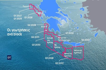 Chevron: Πότε θα πιάσουν δουλειά τα γεωτρύπανα στα 9 blocks