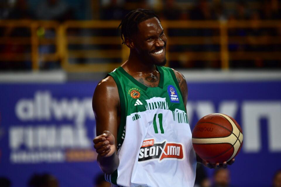 Παναθηναϊκός AKTOR – ΠΑΟΚ 101-71: Άνετη πρόκριση στο ντεμπούτο του Χέιζ-Ντέιβις