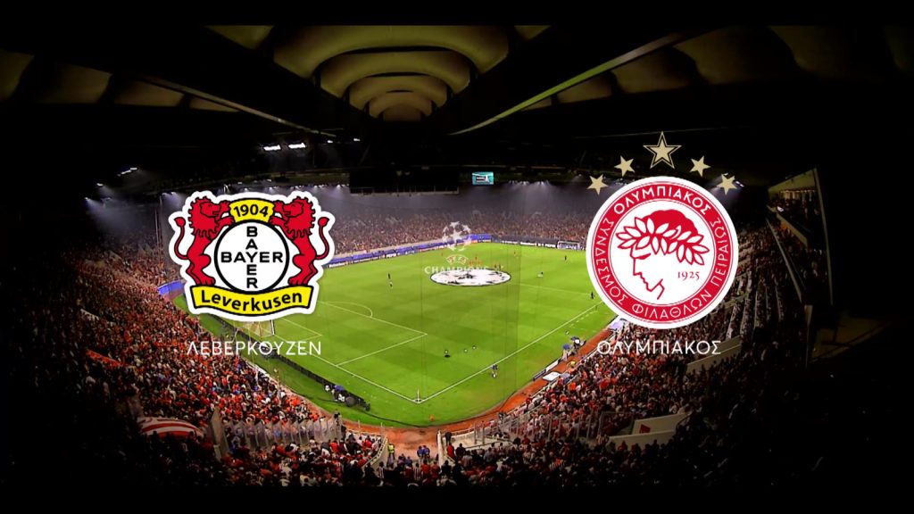 Λεβερκούζεν – Ολυμπιακός ζωντανά στο MEGA