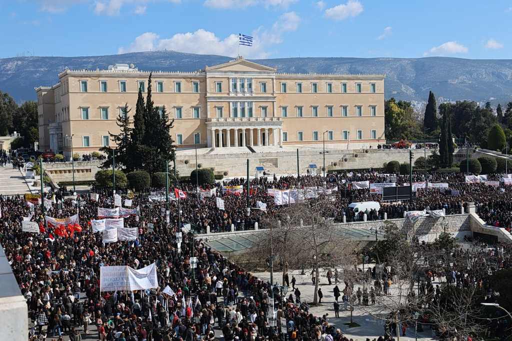 Τέμπη: Η εκτίμηση της ΕΛ.ΑΣ για τον κόσμο – Τι ανέφερε για τα επεισόδια