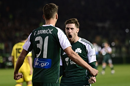 Παναθηναϊκός-Αρης 3-1: Ερνάντεθ, Ταμπόρδα και Τετέι «υπέγραψαν» τη νίκη με τον Αρη να διαμαρτύρεται