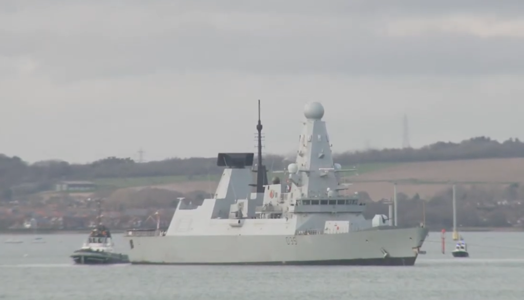 Αναχώρησε το HMS Dragon από το Πόρτσμουθ για ενίσχυση των Βρετανικών Βάσεων στην Κύπρο