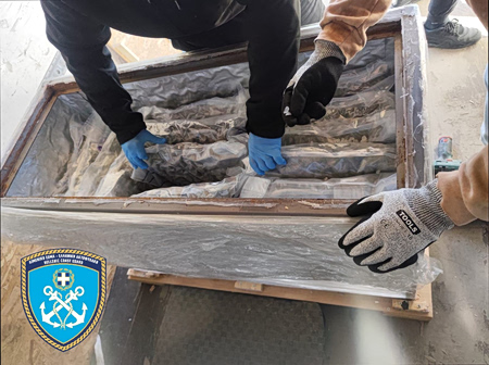 Μπλόκο σε φορτίο κάνναβης 219 κιλών αξίας άνω των 750.000 ευρώ – Η ανάρτηση Κικίλια