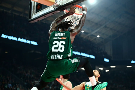 Παναθηναϊκός – Ζαλγκίρις 92-88: Νίκη ανάσα στο ΟΑΚΑ με την επιστροφή Λεσόρ