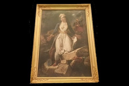 «Η Ελλάδα στα ερείπια του Μεσολογγίου»: Παρουσιάστηκε ο εμβληματικός πίνακας του Ντελακρουά