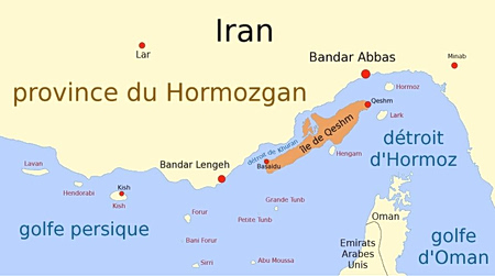 Στενά του Ορμούζ: Νησί Κεσμ, το αβύθιστο «αεροπλανοφόρο» του Ιράν, τι κρύβει στα έγκατά του