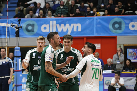 Παναθηναϊκός – Φλοίσβος 3-2: Στους πράσινους το Κύπελλο στο βόλεϊ ανδρών μετά από δραματικό τελικό