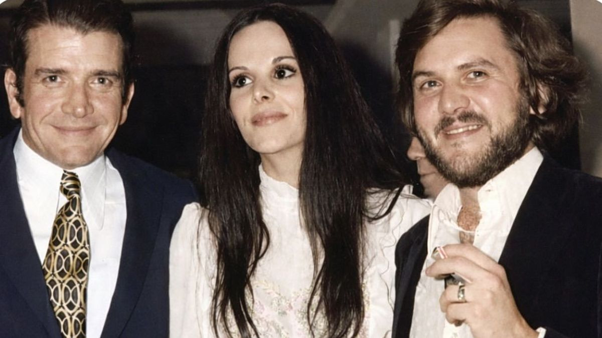 Έλενα Ναθαναήλ- Η σπάνια λήψη με τον Άγγελο Αντωνόπουλο και τον σκηνοθέτη Ερρίκο Ανδρέου