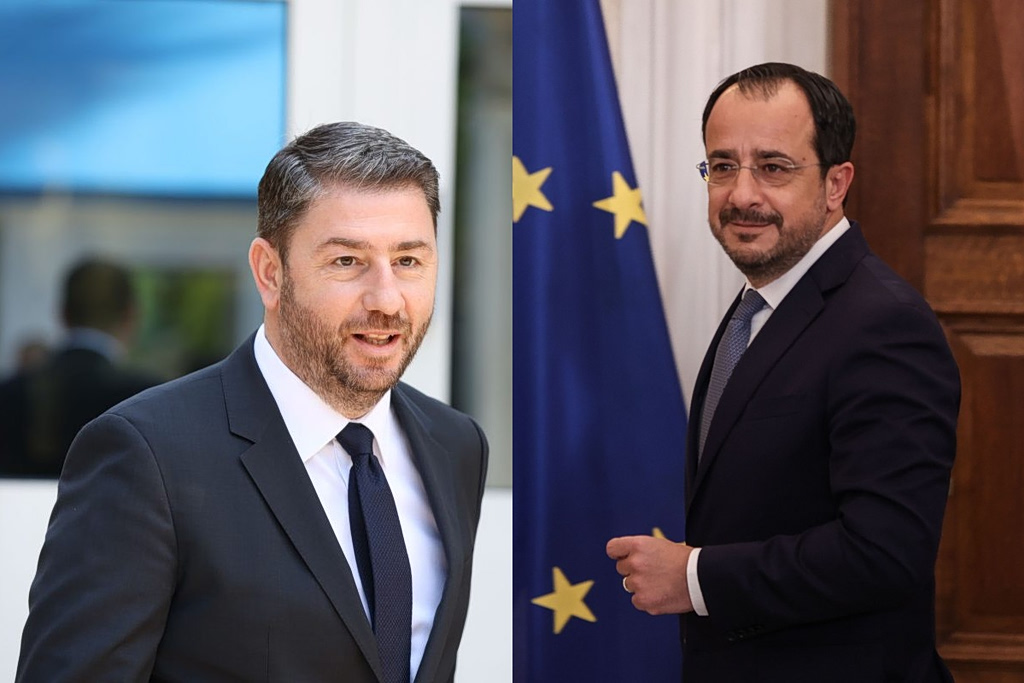 Κοινό μέτωπο Χριστοδουλίδη – Ανδρουλάκη για την Κύπρο: «Για πρώτη φορά αλληλεγγύη στην πράξη»