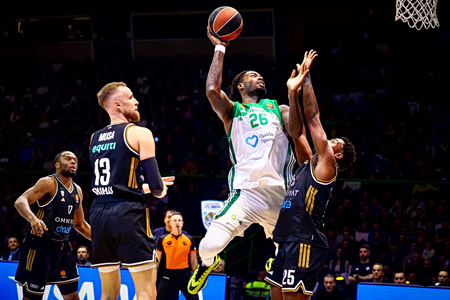 Ντουμπάι-Παναθηναϊκός 104-107: Νίκη στο φινάλε για τους «πράσινους»