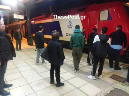 Hellenic Train: Ακινητοποιήθηκε αμαξοστοιχία που εκτελούσε το δρομολόγιο Αθήνα - Θεσσαλονίκη