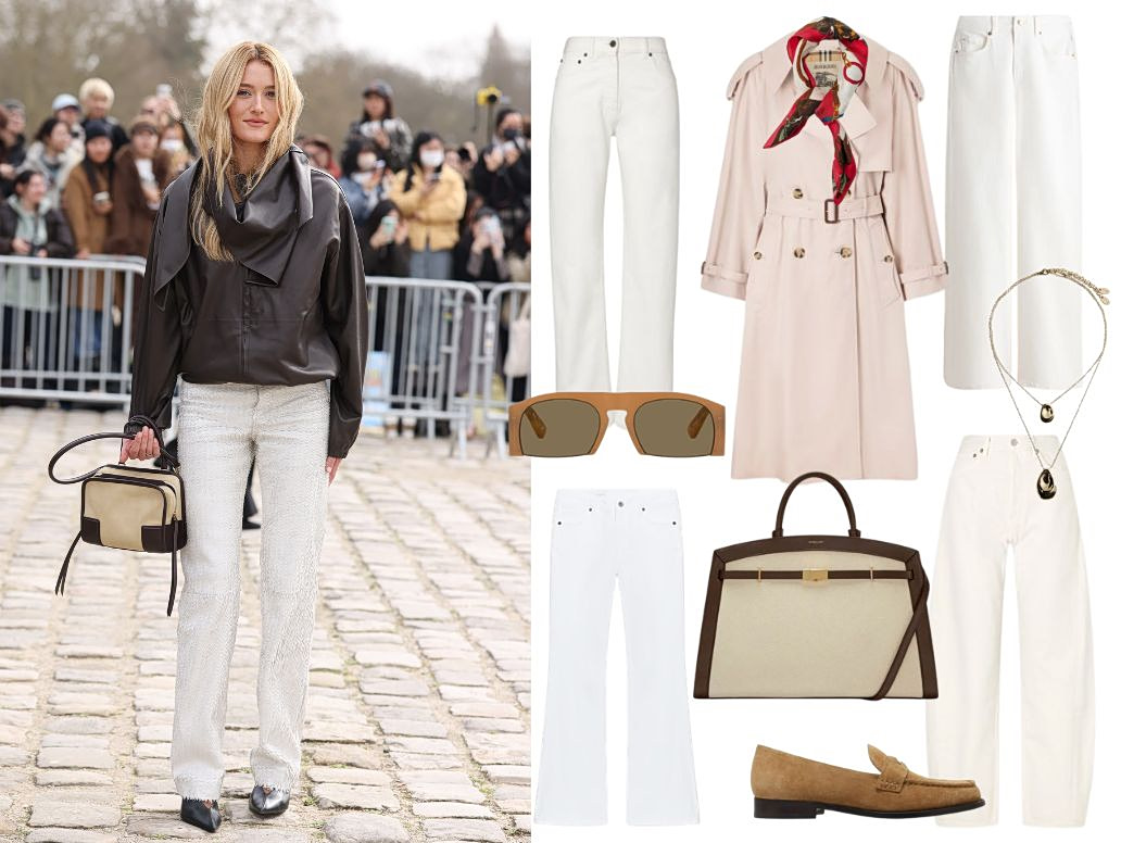 Πώς να φορέσετε το λευκό τζιν τώρα (χωρίς να ζητάτε άδεια από τον καιρό)