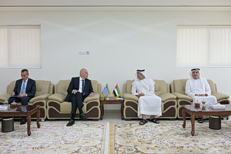 Σειρά συναντήσεων είχε ο Νίκος Δένδιας κατά την επίσκεψή του στα Ηνωμένα Αραβικά Εμιράτα