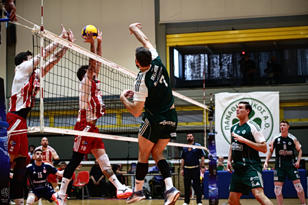 Παναθηναϊκός – Ολυμπιακός 3-0: Στους τελικούς της Volley League οι πράσινοι