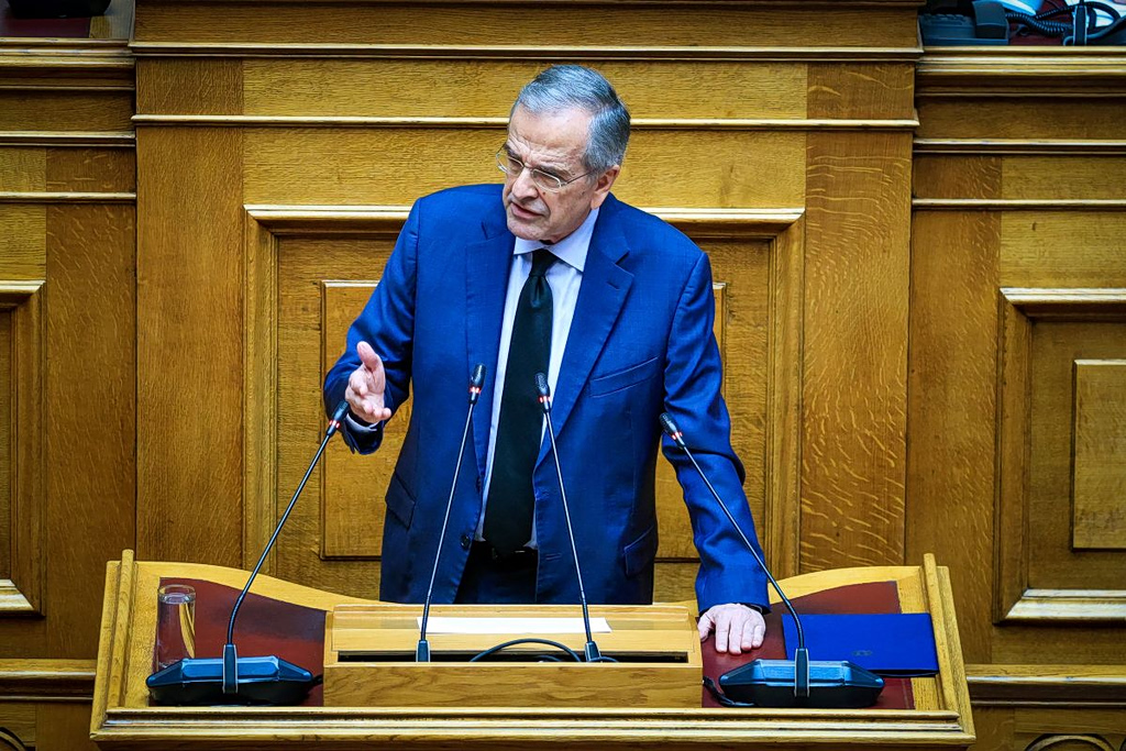 Σαμαράς: Συνώνυμη της διαφθοράς η κυβέρνηση Μητσοτάκη – Τι είπε για ΟΠΕΚΕΠΕ, Τέμπη