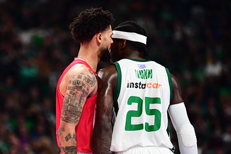 Basket League: Οι ποινές σε Ναν, Λεσόρ, Ντόρσεϊ για όσα έγιναν στο Παναθηναϊκός AKTOR – Ολυμπιακός