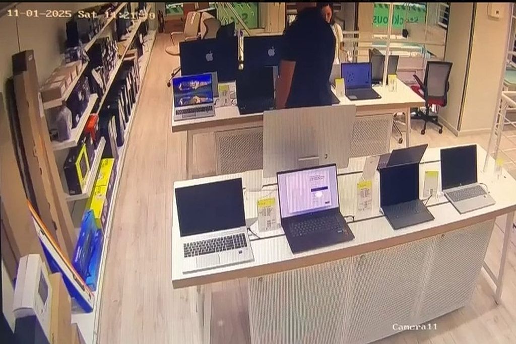 Βίντεο-ντοκουμέντα από τη σπείρα που «χτυπούσε» καταστήματα ηλεκτρονικών ειδών