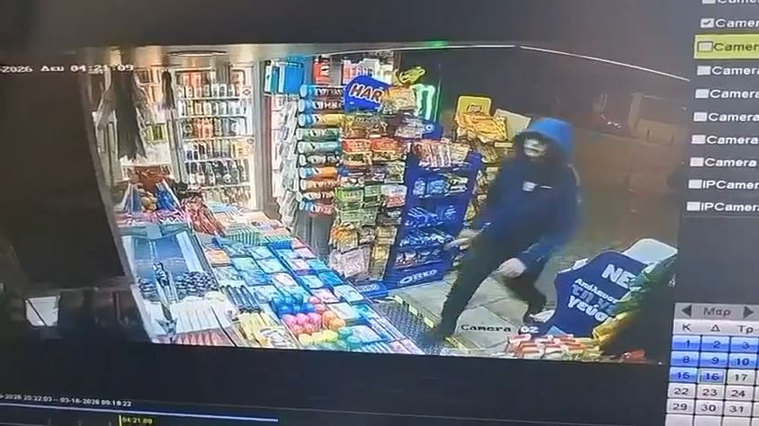 Βίντεο-ντοκουμέντα από τη δράση 14χρονου ληστή σε πρατήρια, μίνι μάρκετ