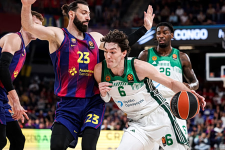 Μπαρτσελόνα – Παναθηναϊκός 79-93: Καθάρισε στη Βαρκελώνη και ανέβηκε στην εξάδα