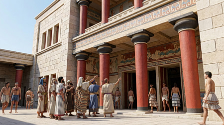 Ο ιστορικός που δεν υπάρχει: Πώς μια AI περσόνα από το Εκουαδόρ έκανε viral την Κνωσό