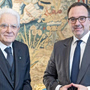 Συνάντηση του Προέδρου της Ιταλικής Δημοκρατίας με τον πρόεδρο του Ομίλου Antenna