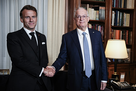 «Ελλάς, Γαλλία, συμμαχία» στο Προεδρικό Μέγαρο