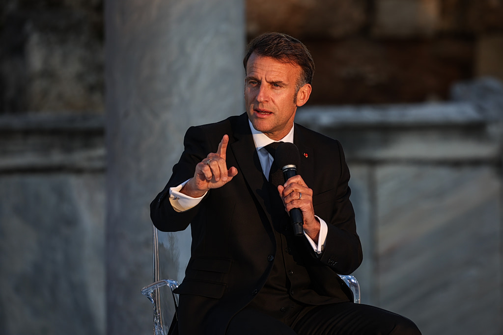 Μακρόν: Σαφής δέσμευση στήριξης στην Ελλάδα σε περίπτωση απειλής της κυριαρχίας της