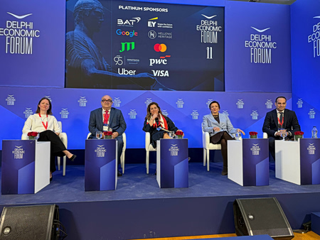 Rosie Allimonos στο Delphi Economic Forum XI: «Η τεχνητή νοημοσύνη αλλάζει τα μίντια»