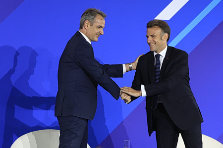 «Συμμαχία των Ανεξάρτητων»: Το κοινό μήνυμα Μητσοτάκη – Μακρόν για την αυτονομία της Ευρώπης