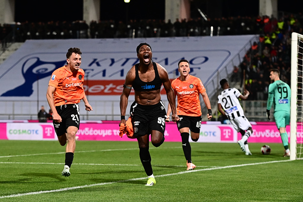 Έγραψε ιστορία ο ΟΦΗ, επικράτησε 3-2 του ΠΑΟΚ και κατέκτησε το Κύπελλο