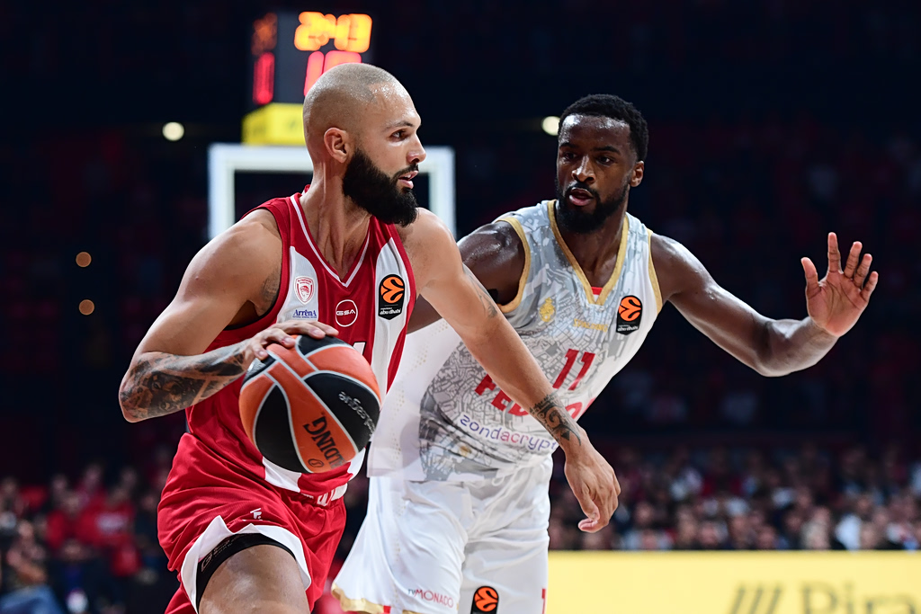 EuroLeague playoffs, Ολυμπιακός – Μονακό: Η ημέρα και η ώρα του δεύτερου παιχνιδιού