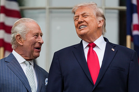 «Δύο βασιλιάδες»: Η συνάντηση Τραμπ–Καρόλου και η ομιλία στο Κογκρέσο