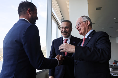 Η συνομιλία του Κ. Τασούλα με τον Φιντάν