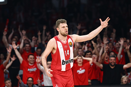 Ολυμπιακός – Μονακό 91-70: Πρώτο βήμα για το Final Four της EuroLeague