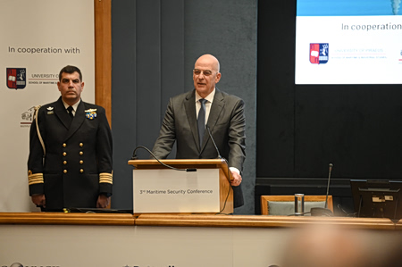 Δένδιας: Έχουμε έναν γείτονα που ερμηνεύει το Δίκαιο της θάλασσας με έναν ιδιόμορφο τρόπο