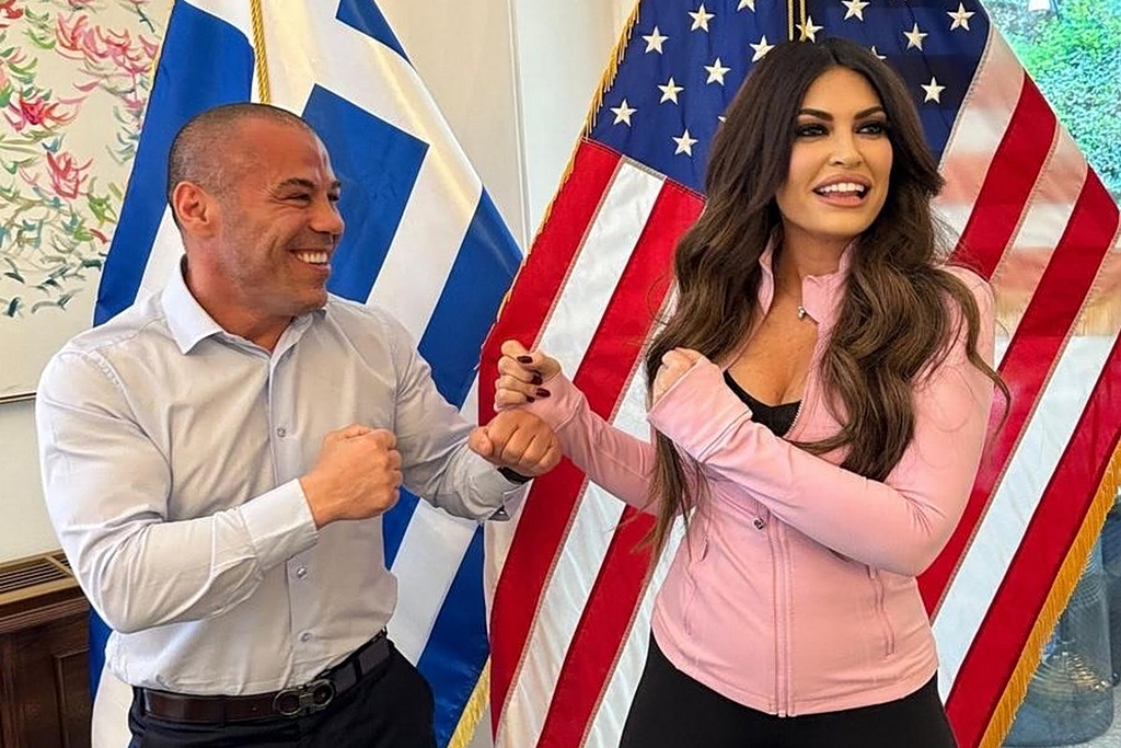 Το sparing του Μιχάλη Ζαμπίδη με την Κίμπερλι Γκίλφοϊλ