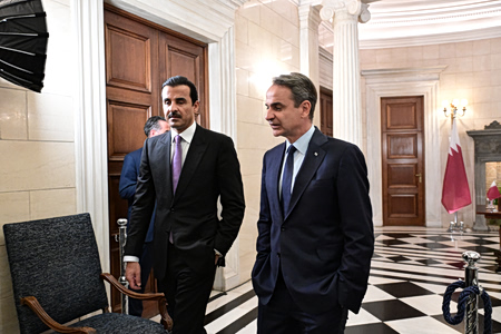 Συνάντηση Μητσοτάκη με τον εμίρη του Κατάρ – Η ατζέντα και ο ρόλος της Ελλάδας
