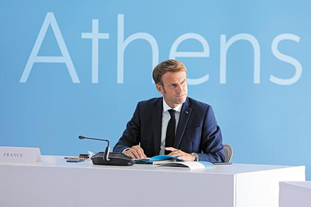 To μενού Μακρόν στην Αθήνα