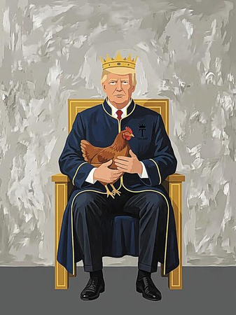 Ο αυτοκράτορας και η κότα του