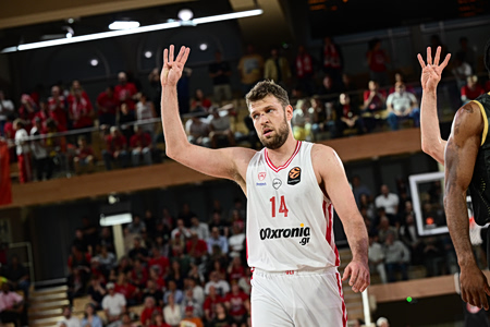 Ο Ολυμπιακός ξανά στο Final Four, συνέτριψε τη Μονακό και έκλεισε εισιτήριο για ΟΑΚΑ