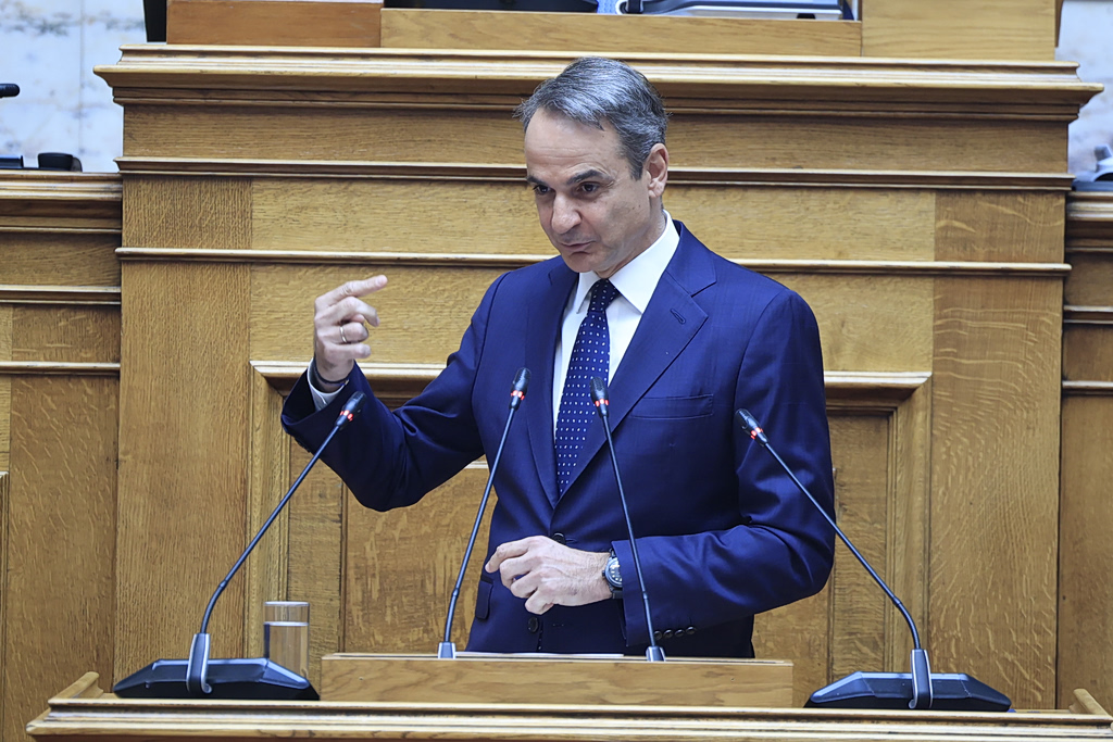Live η ομιλία Μητσοτάκη στη ΚΟ της ΝΔ – «7 χρόνια κυβέρνηση, με διπλάσια διαφορά από το 2ο κόμμα»