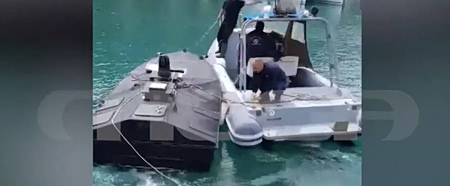 Λευκάδα: Θαλάσσιο drone «φορτωμένο» με εκρηκτικά – Συναγερμός σε ΥΠΕΘΑ, ΕΥΠ, ΠΝ