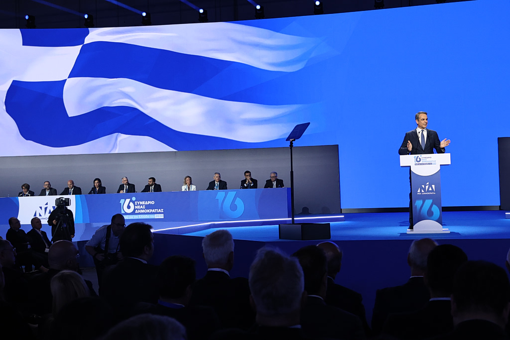 Υποτονικό κλίμα στην έναρξη του συνεδρίου της ΝΔ