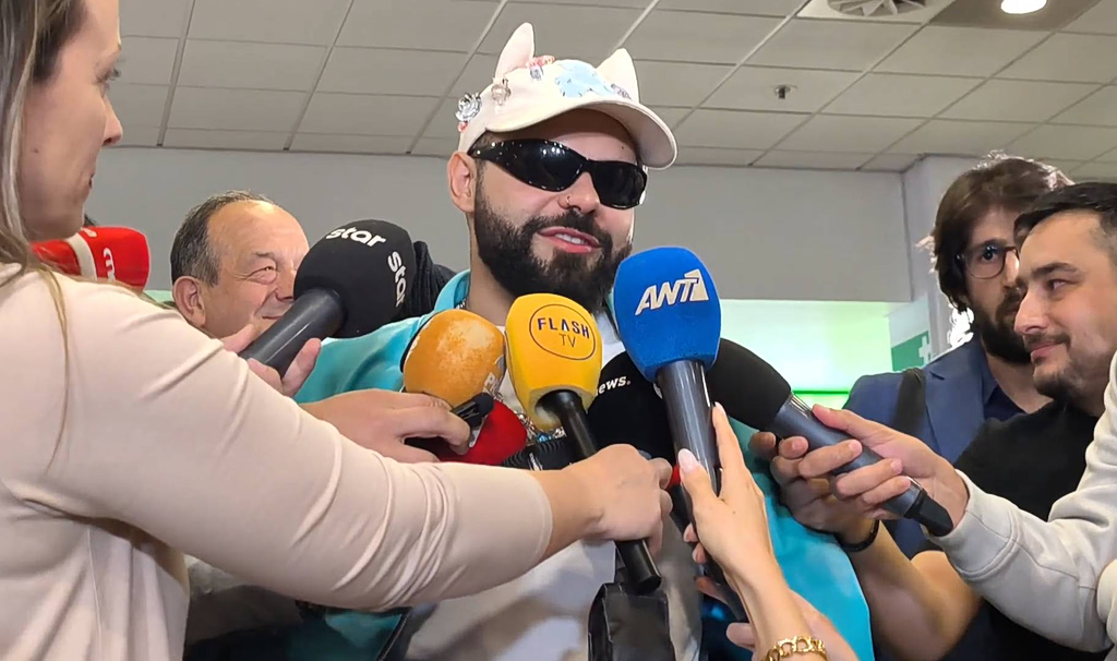 Eurovision 2026: Επέστρεψε στην Αθήνα ο Akylas – «Έδωσα το 100%»