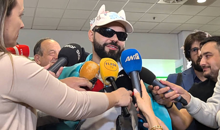 Eurovision 2026: Επέστρεψε στην Αθήνα ο Akylas – «Έδωσα το 100%»