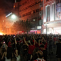 Ολυμπιακός: Ξέφρενοι πανηγυρισμοί στον Πειραιά για την κατάκτηση της EuroLeague