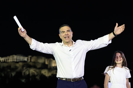 «Αλέξη γερά, να φύγει η δεξιά»